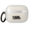 Karl Lagerfeld KLAPHNKCTGT Airpods Procover transparent Glitter Karl&Choupette